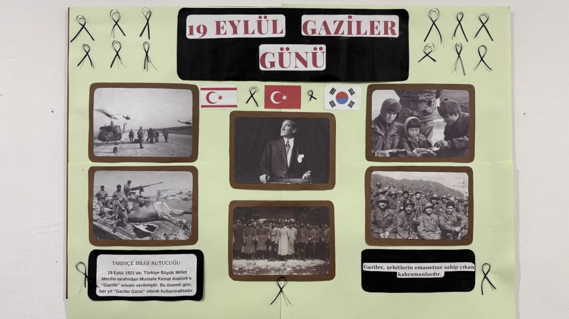 19 Eylül Gaziler Günü Kutlu Olsun